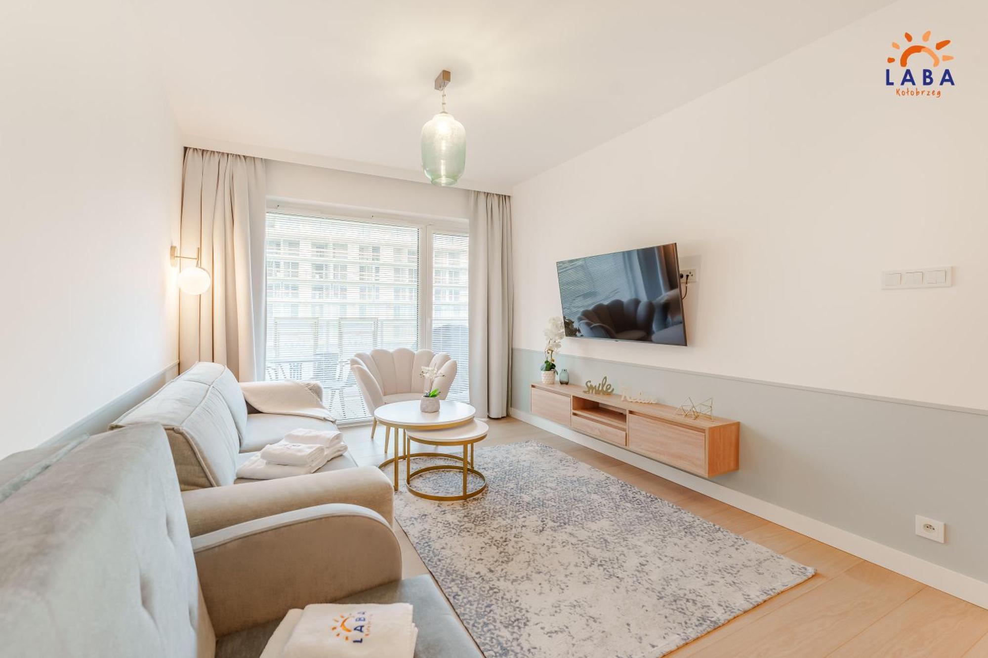 Laba Kolobrzeg Apartamenty Polanki Aqua Parking, Basen W Cenie 外观 照片
