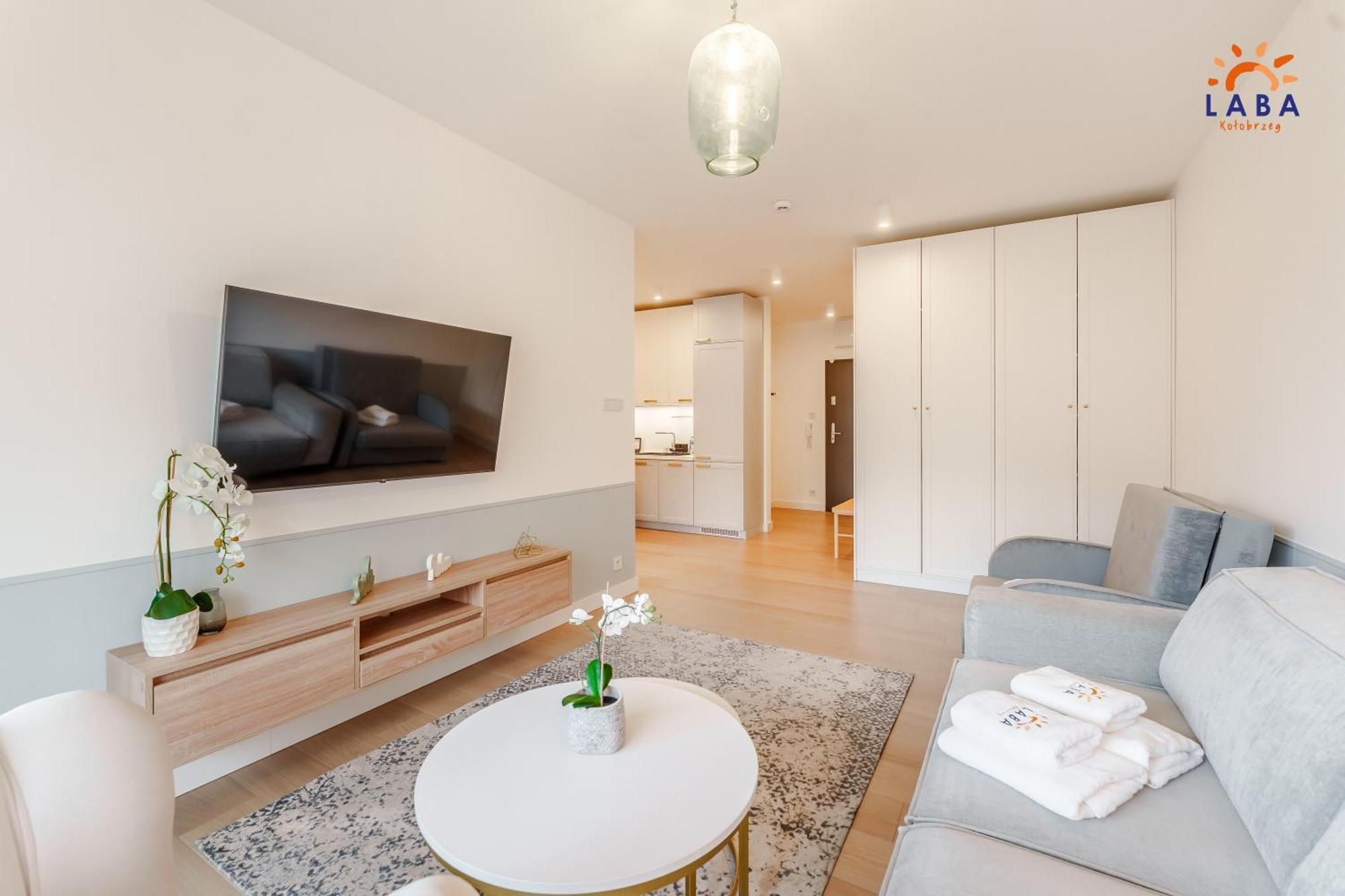 Laba Kolobrzeg Apartamenty Polanki Aqua Parking, Basen W Cenie 外观 照片